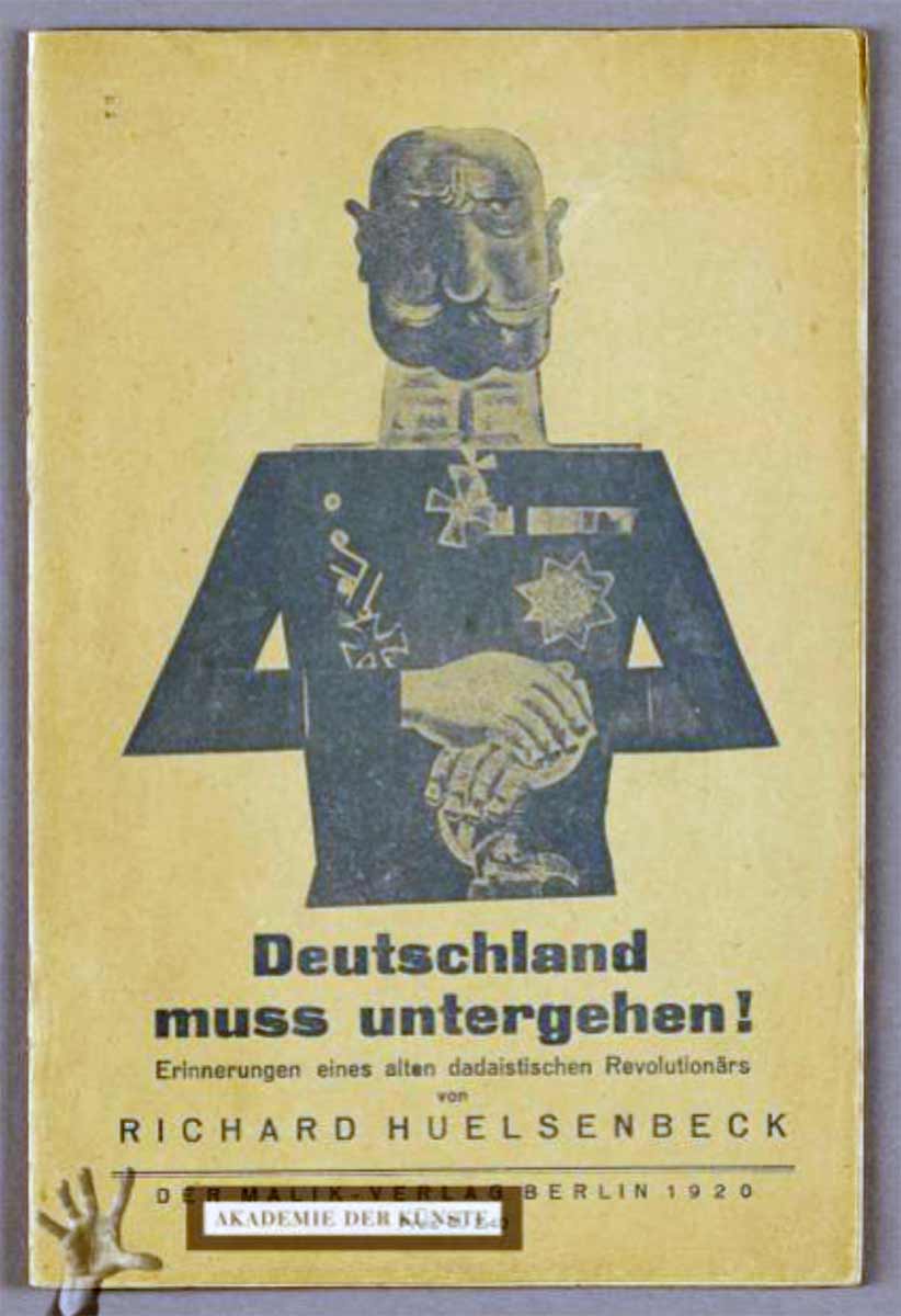 george grosz germany memoirs dadaist brochure
