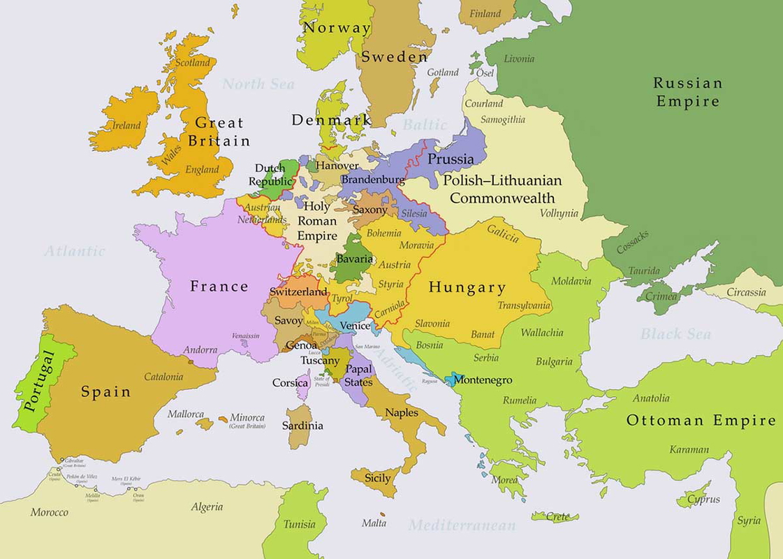 habsburg monarchy map