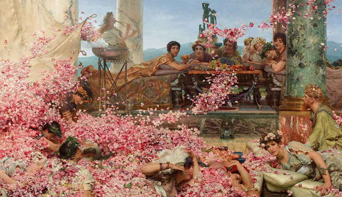 lawrence alma tadema roses of elagabalus