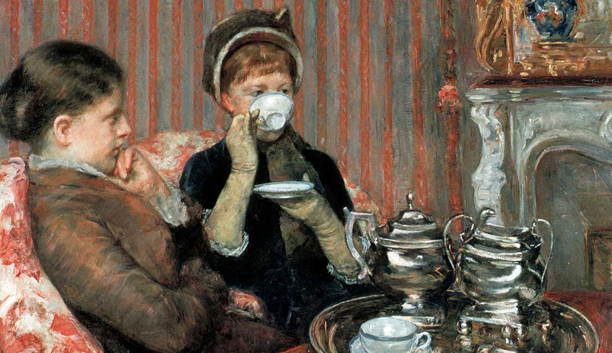 mary cassatt five o clock tea