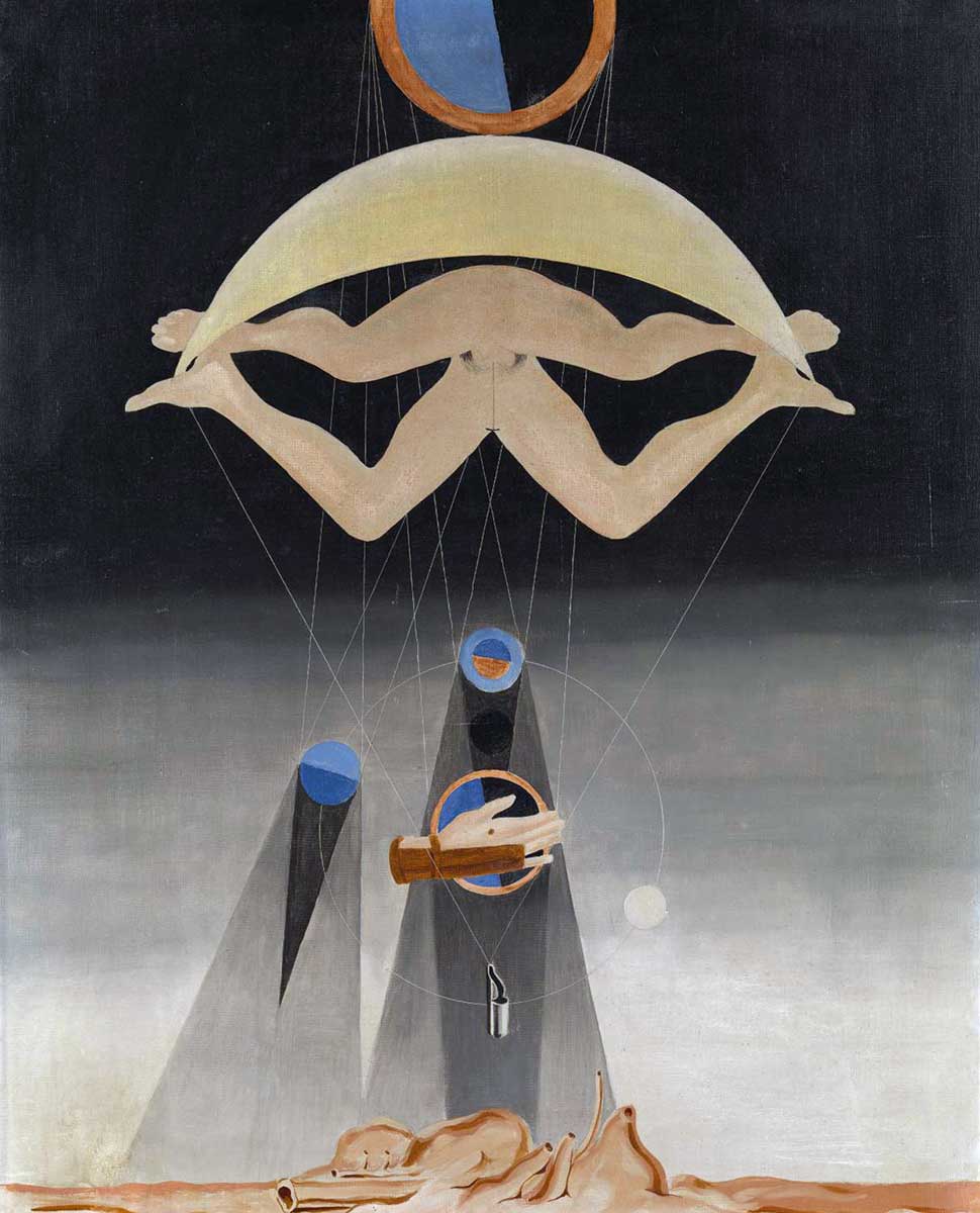max ernst men know nothing painting