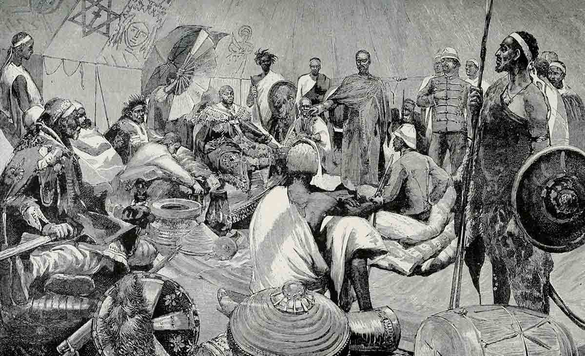 menelik british explorers