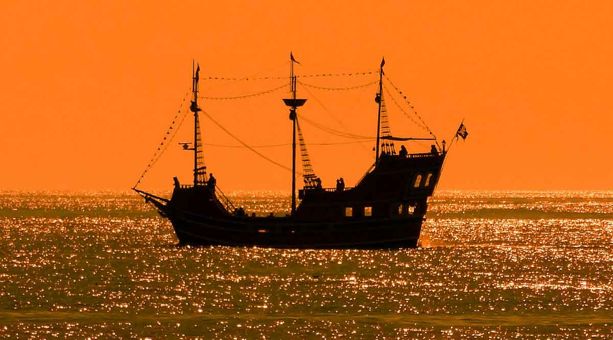 modern pirate ship