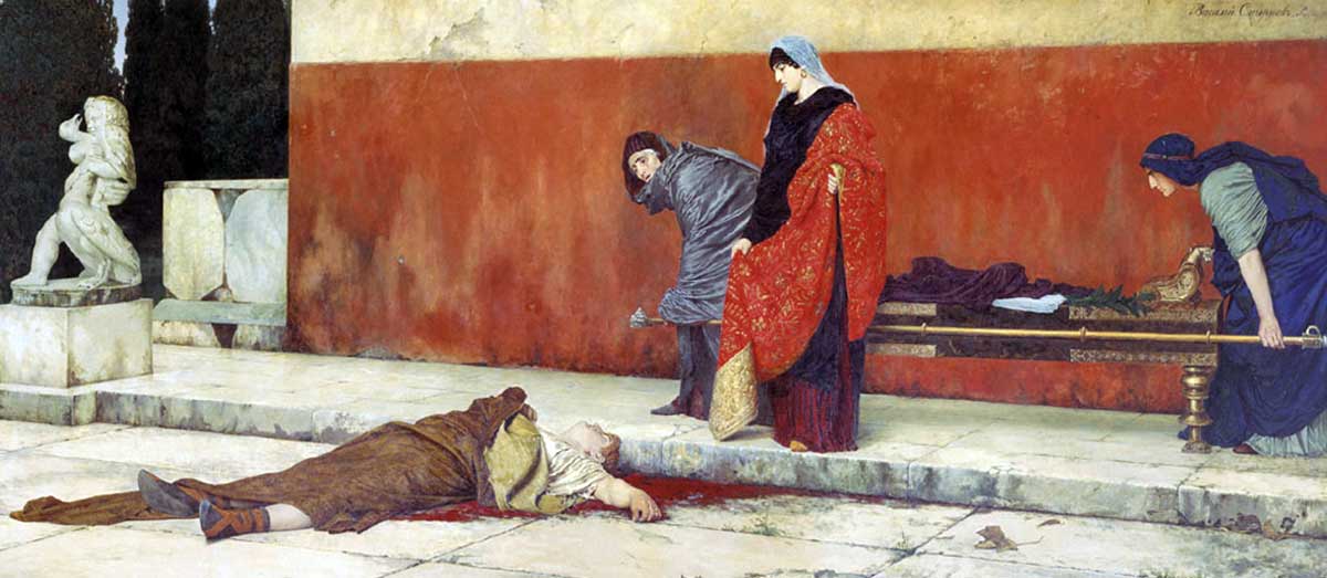 nero death suicide