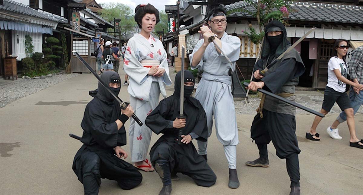 ninjato wielding entertainers