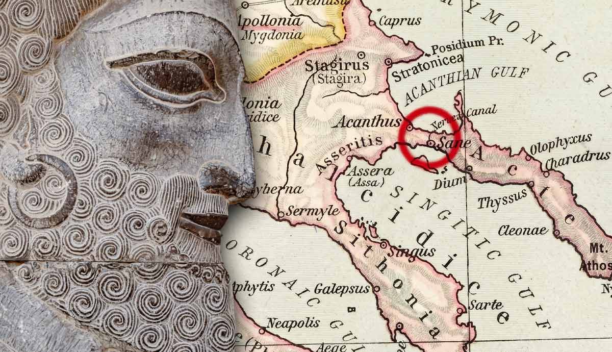 persian greek canal map feature