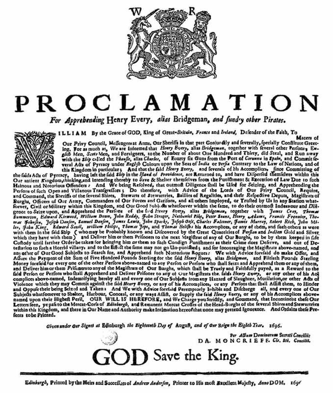 pirates avery proclamation