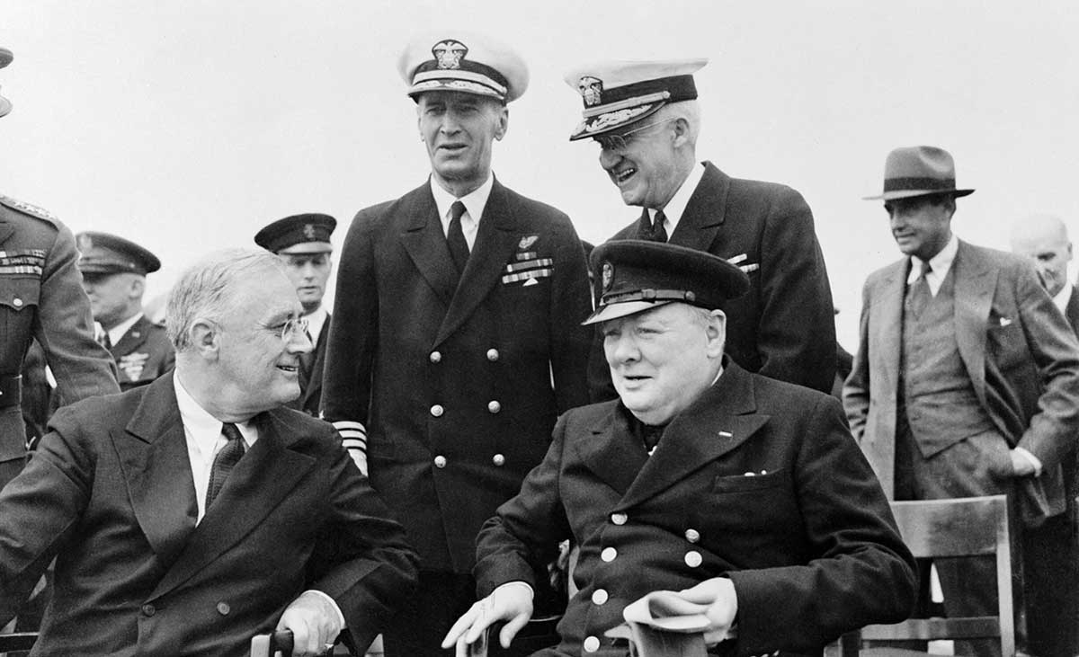 roosevelt winston churchill