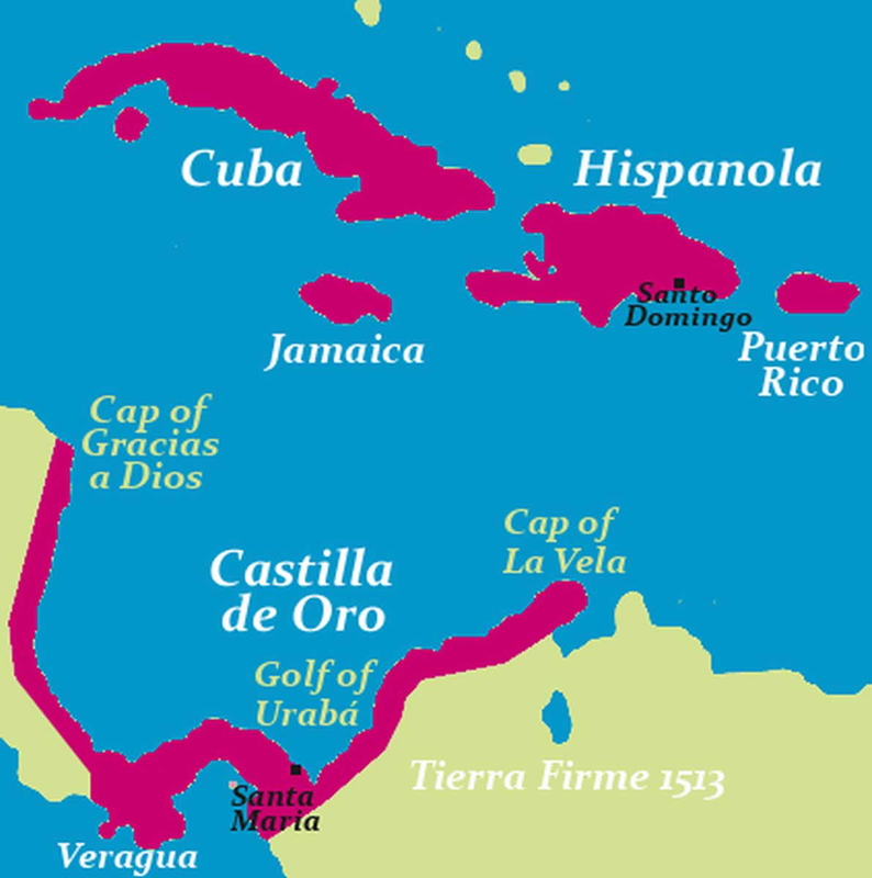 spanish territories new world