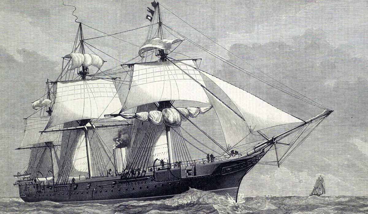 west africa squadron flagship